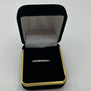 Hidalgo 18k White Gold Stack Ring